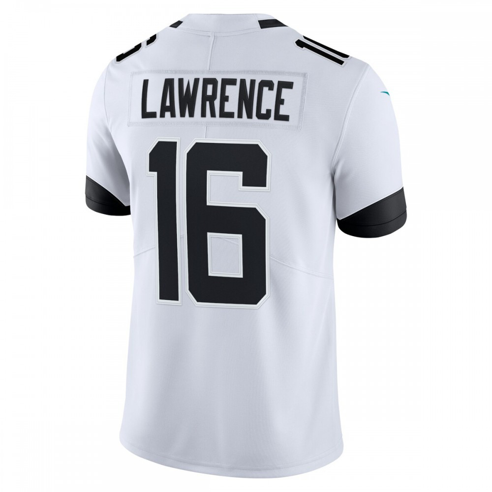 Trevor Lawrence Jacksonville Jaguars Nike Vapor Limited Jersey - White-GridironStore